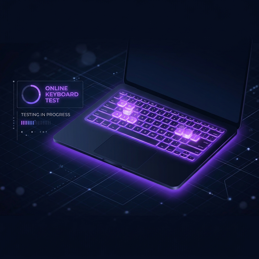 How to test your laptop keyboard online