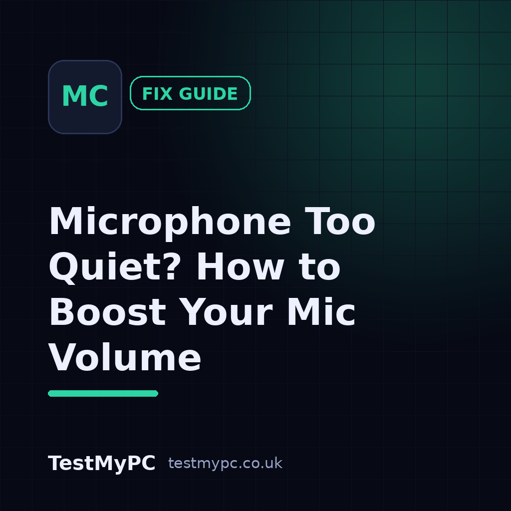 Microphone Too Quiet? How to Boost Your Mic Volume