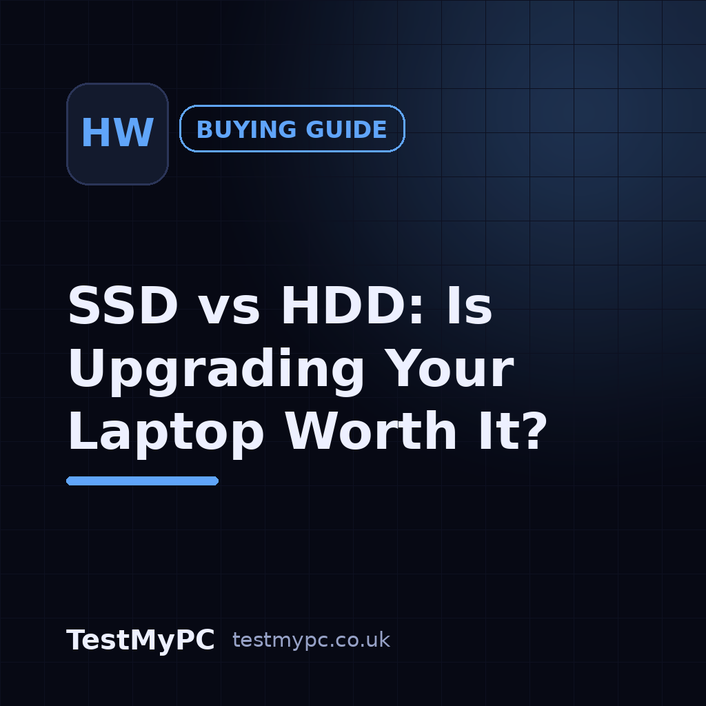SSD vs HDD: Is Upgrading Your Laptop Worth It?